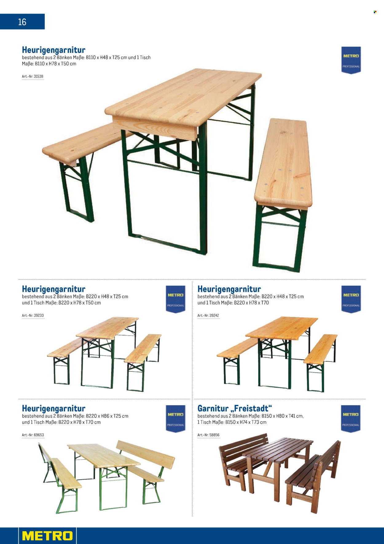 Angebote Metro. Seite 16