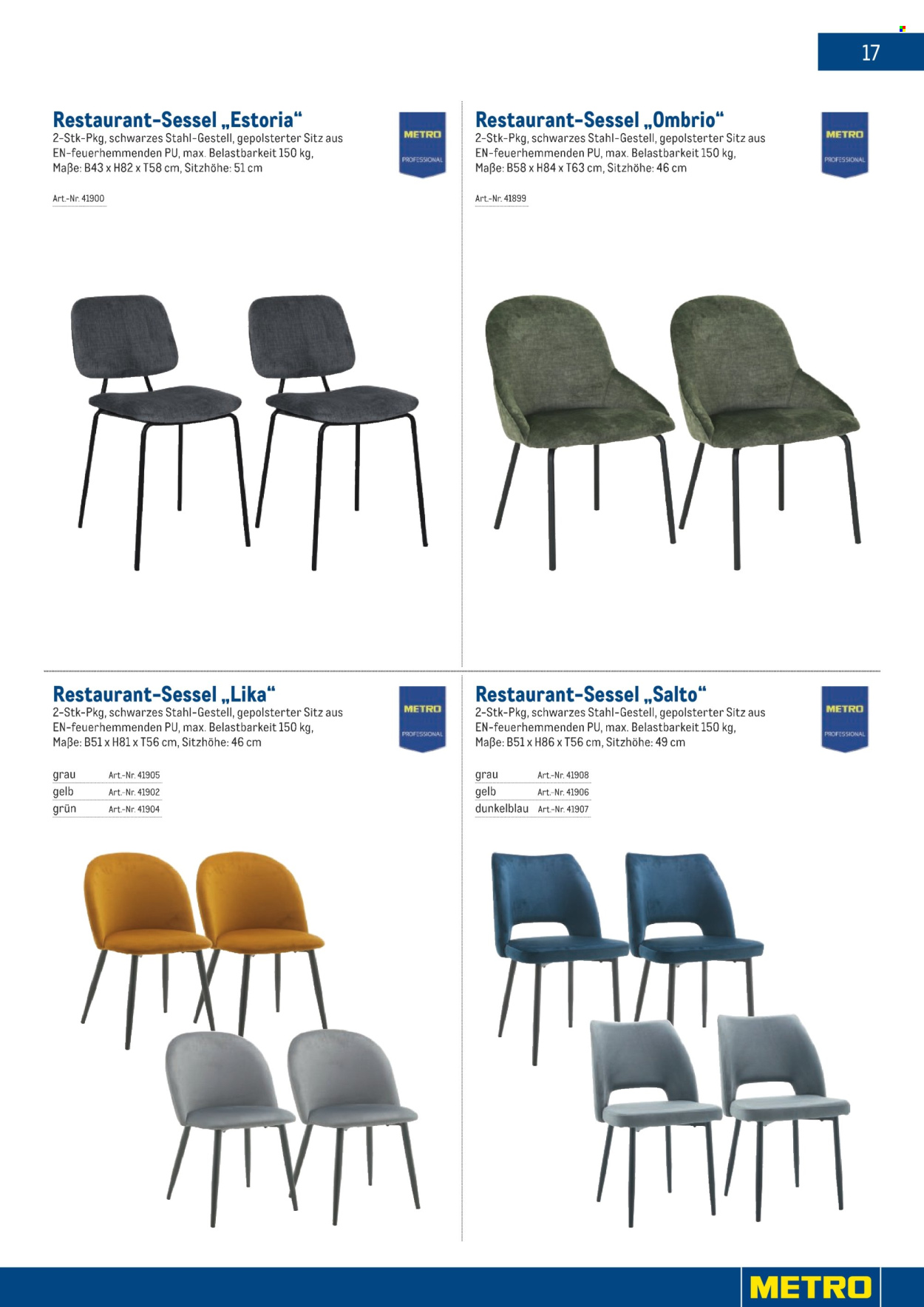 Angebote Metro. Seite 17