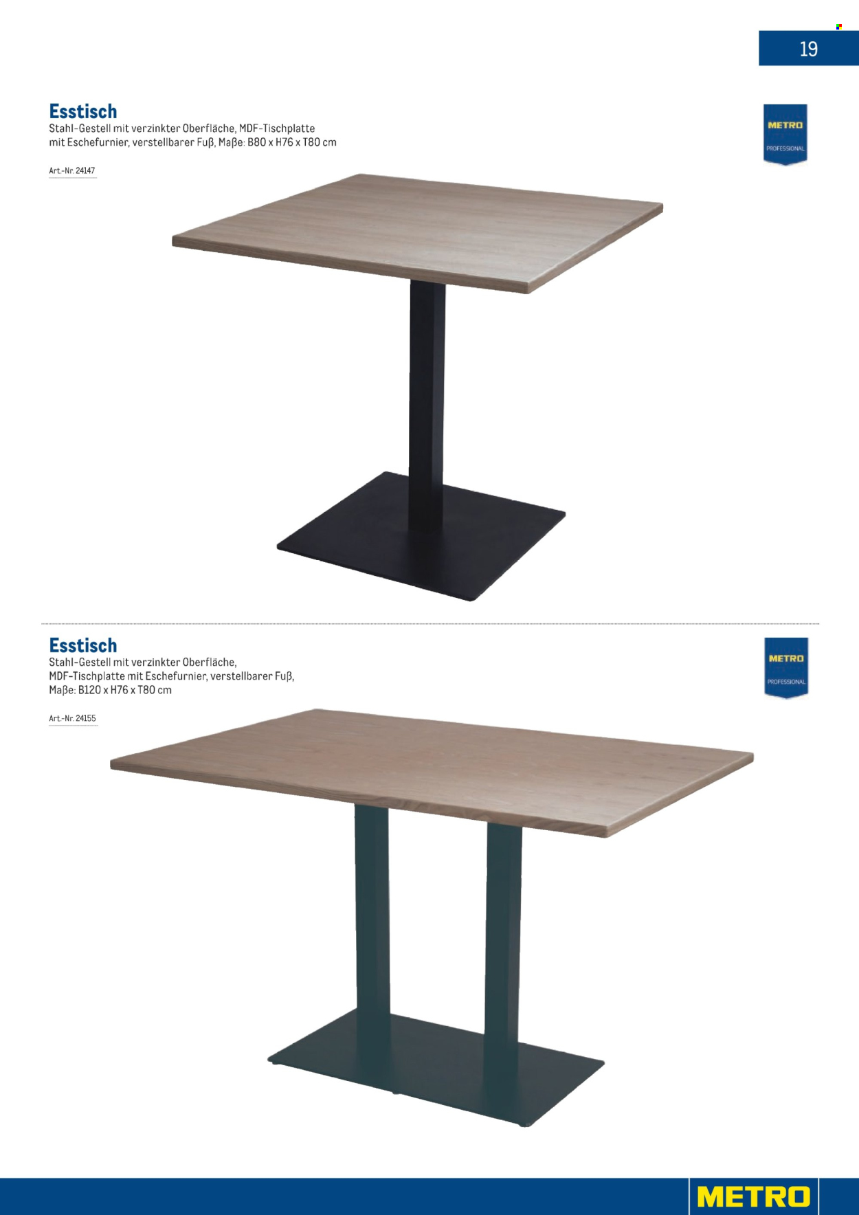 Angebote Metro. Seite 19