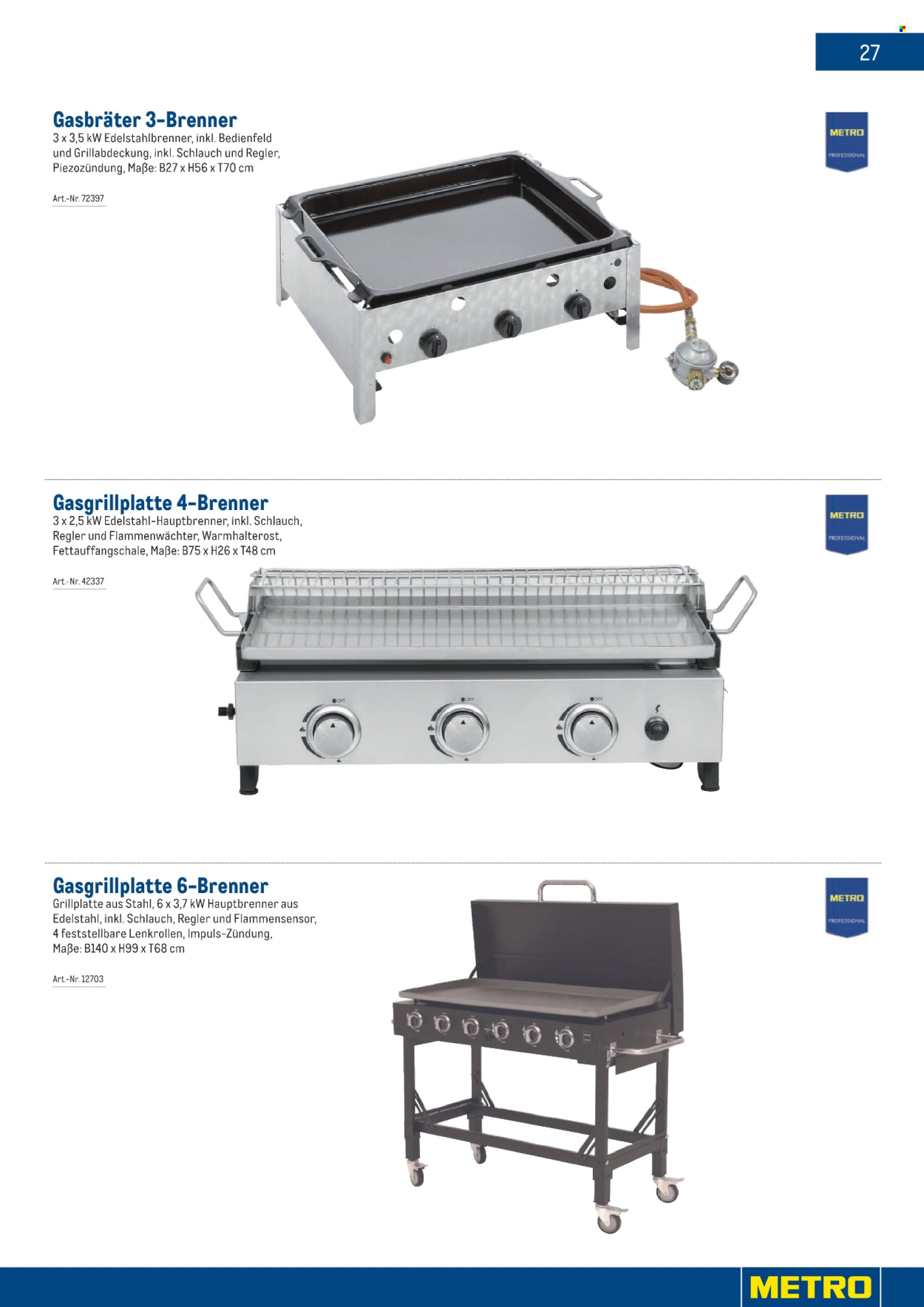 Angebote Metro. Seite 27