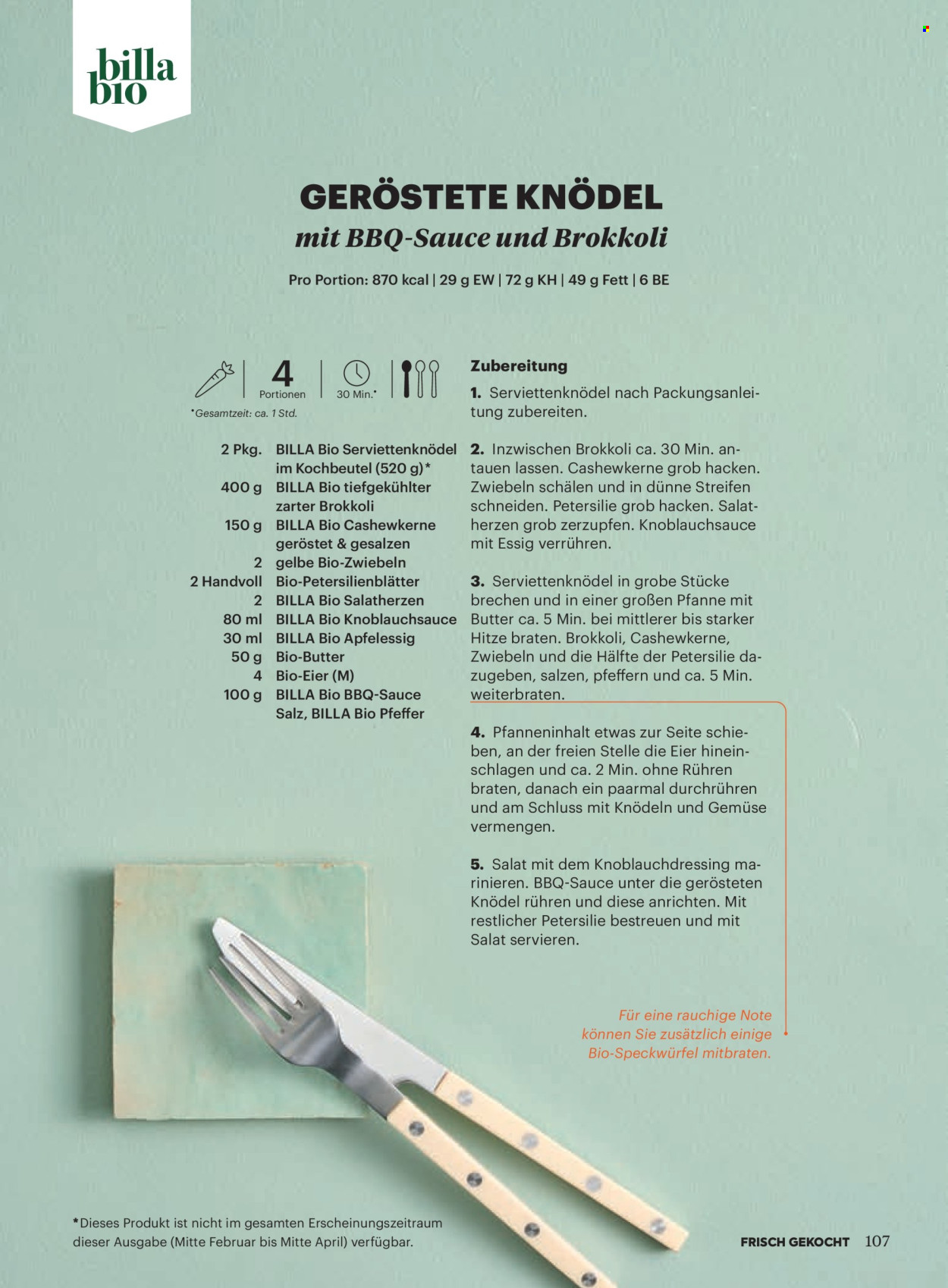 Angebote Billa - 1.3.2026 - 30.4.2026. Seite 105