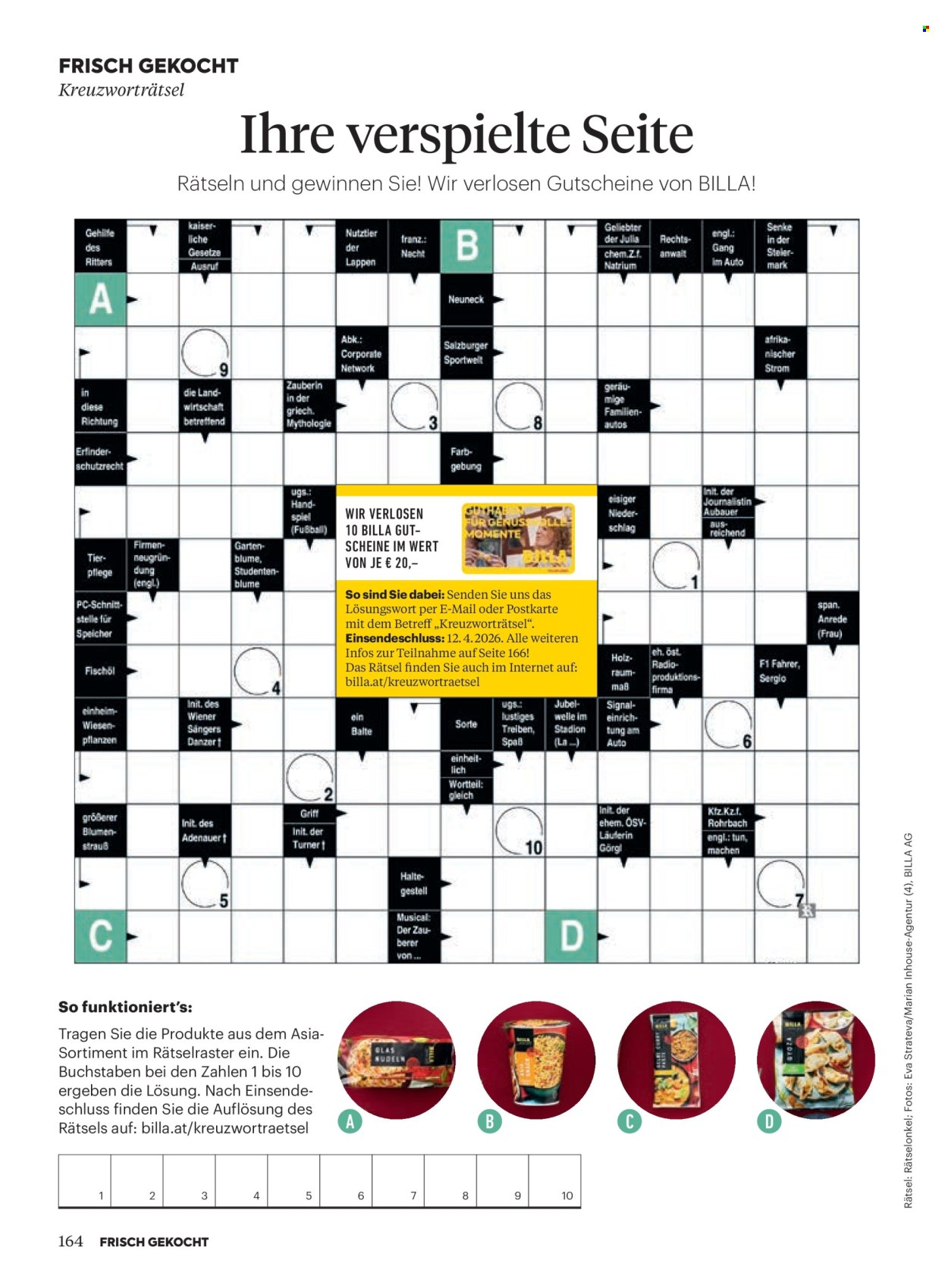 Angebote Billa - 1.3.2026 - 30.4.2026. Seite 162