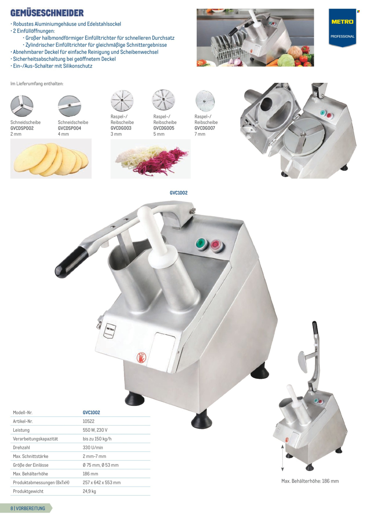 Angebote Metro. Seite 8