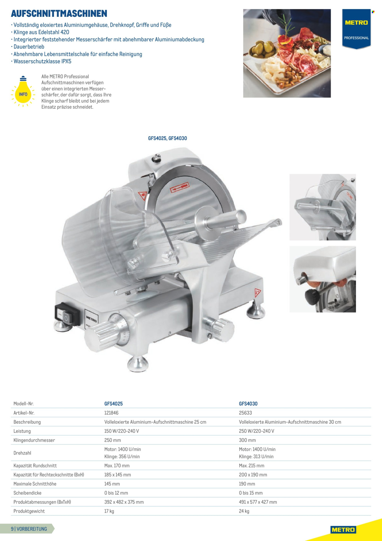 Angebote Metro. Seite 9