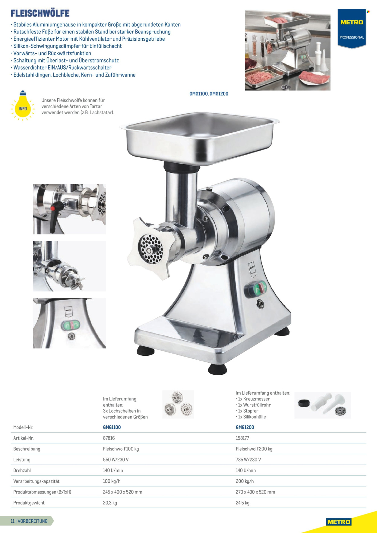 Angebote Metro. Seite 11