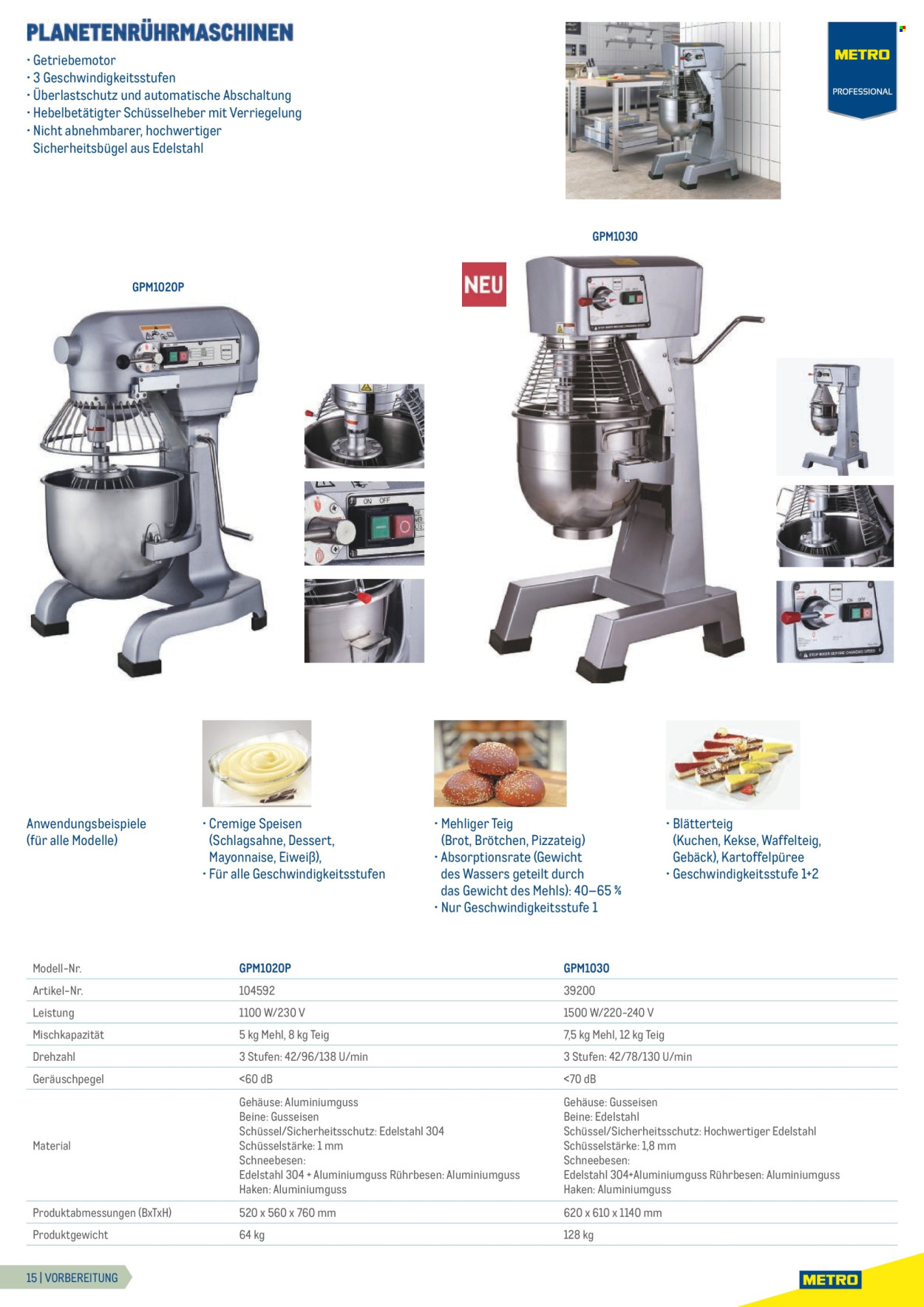 Angebote Metro. Seite 15