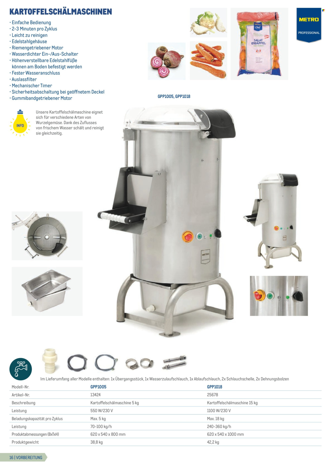 Angebote Metro. Seite 16