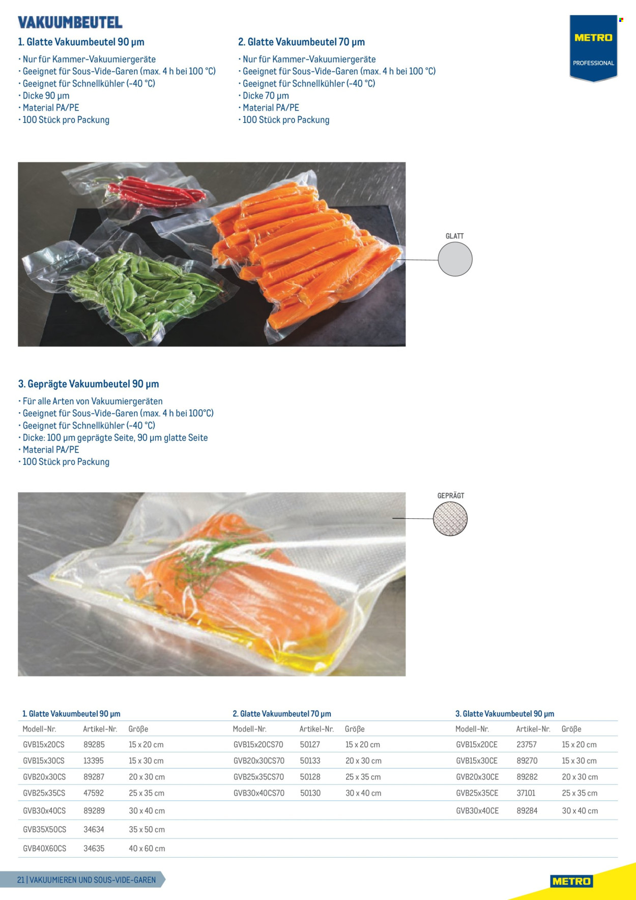 Angebote Metro. Seite 21