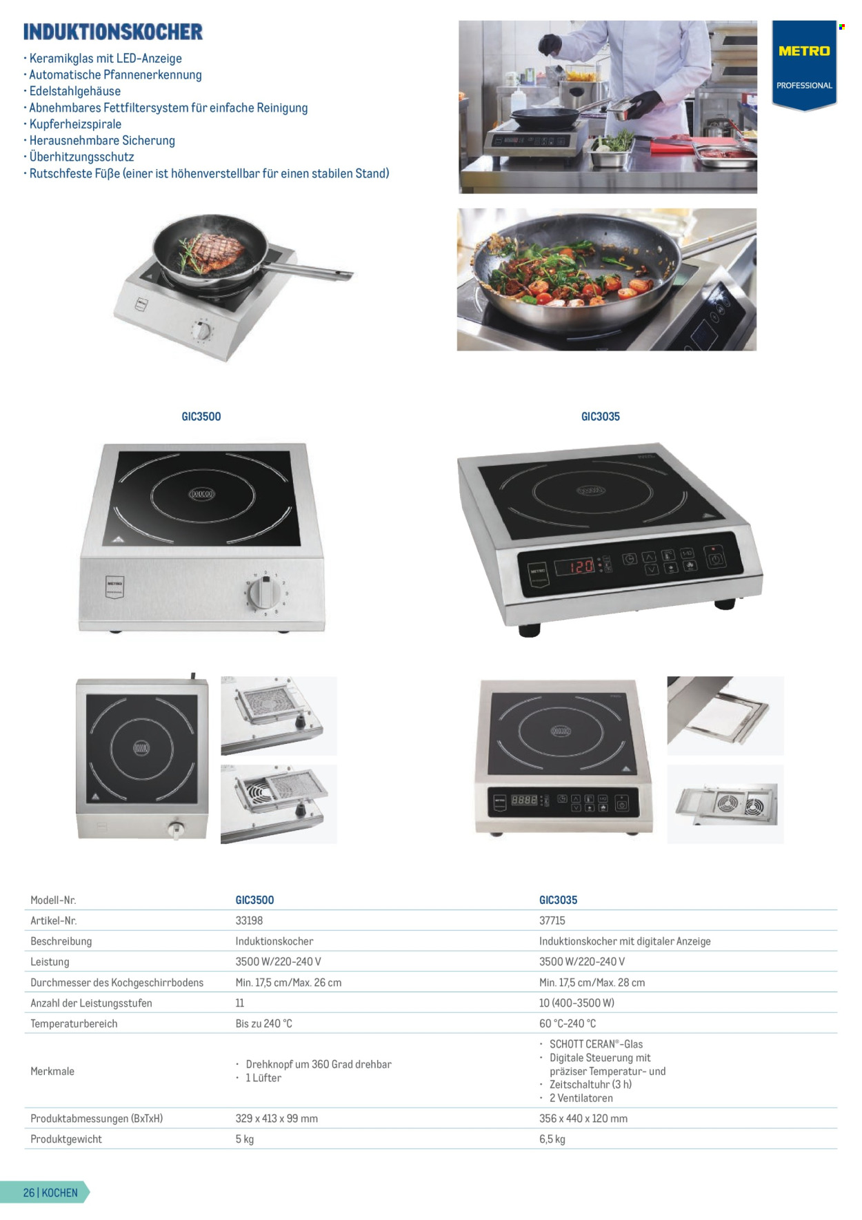 Angebote Metro. Seite 26