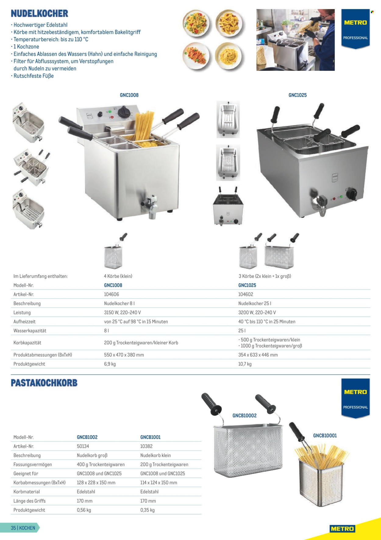 Angebote Metro. Seite 35
