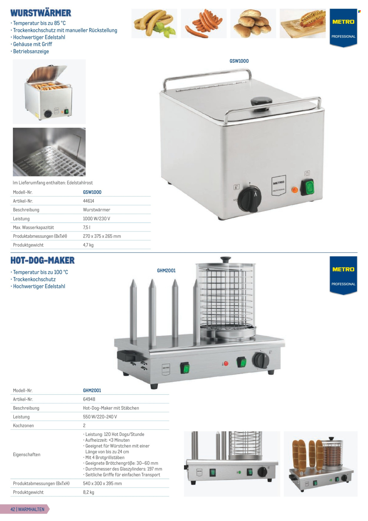 Angebote Metro. Seite 42