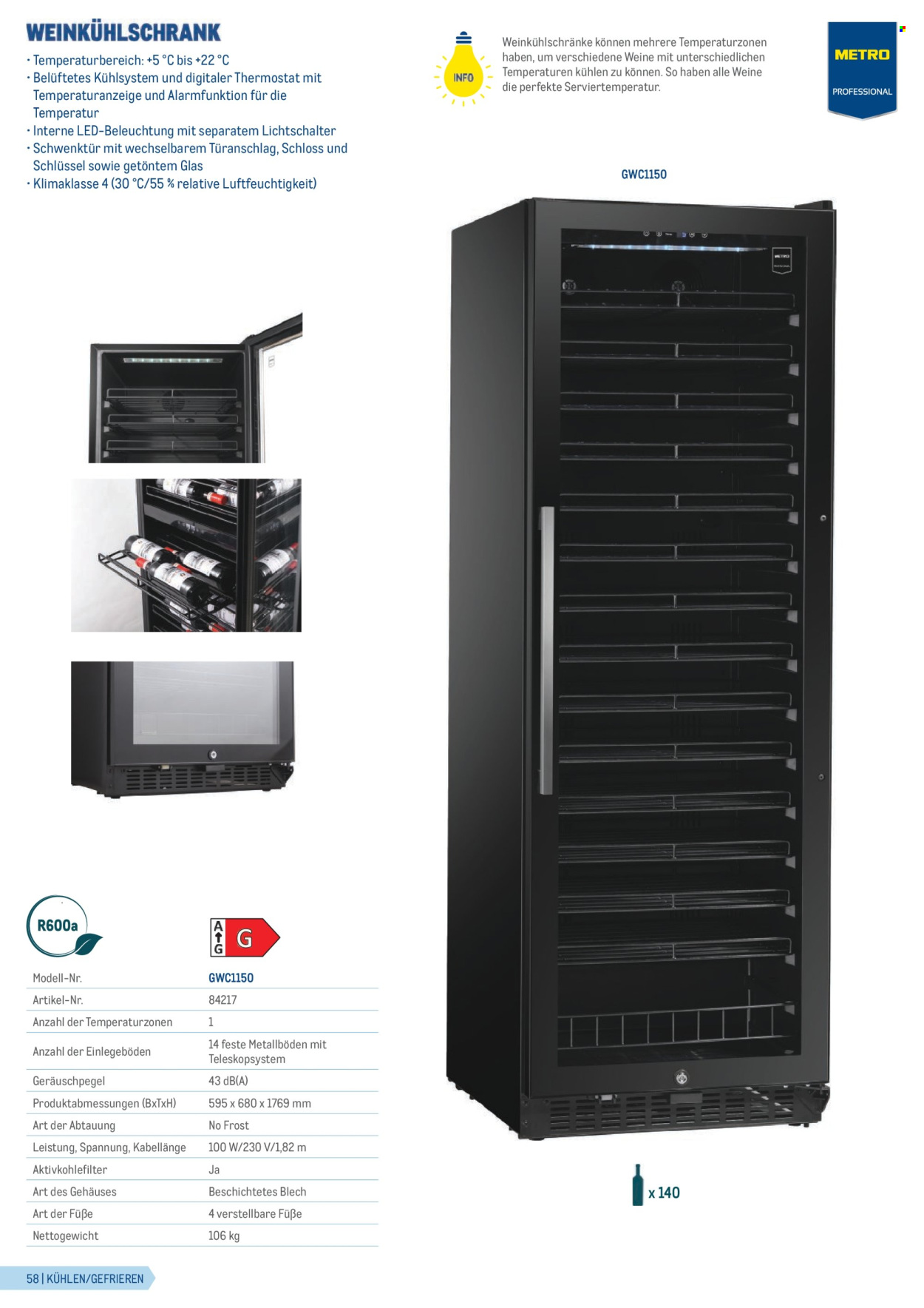 Angebote Metro. Seite 58