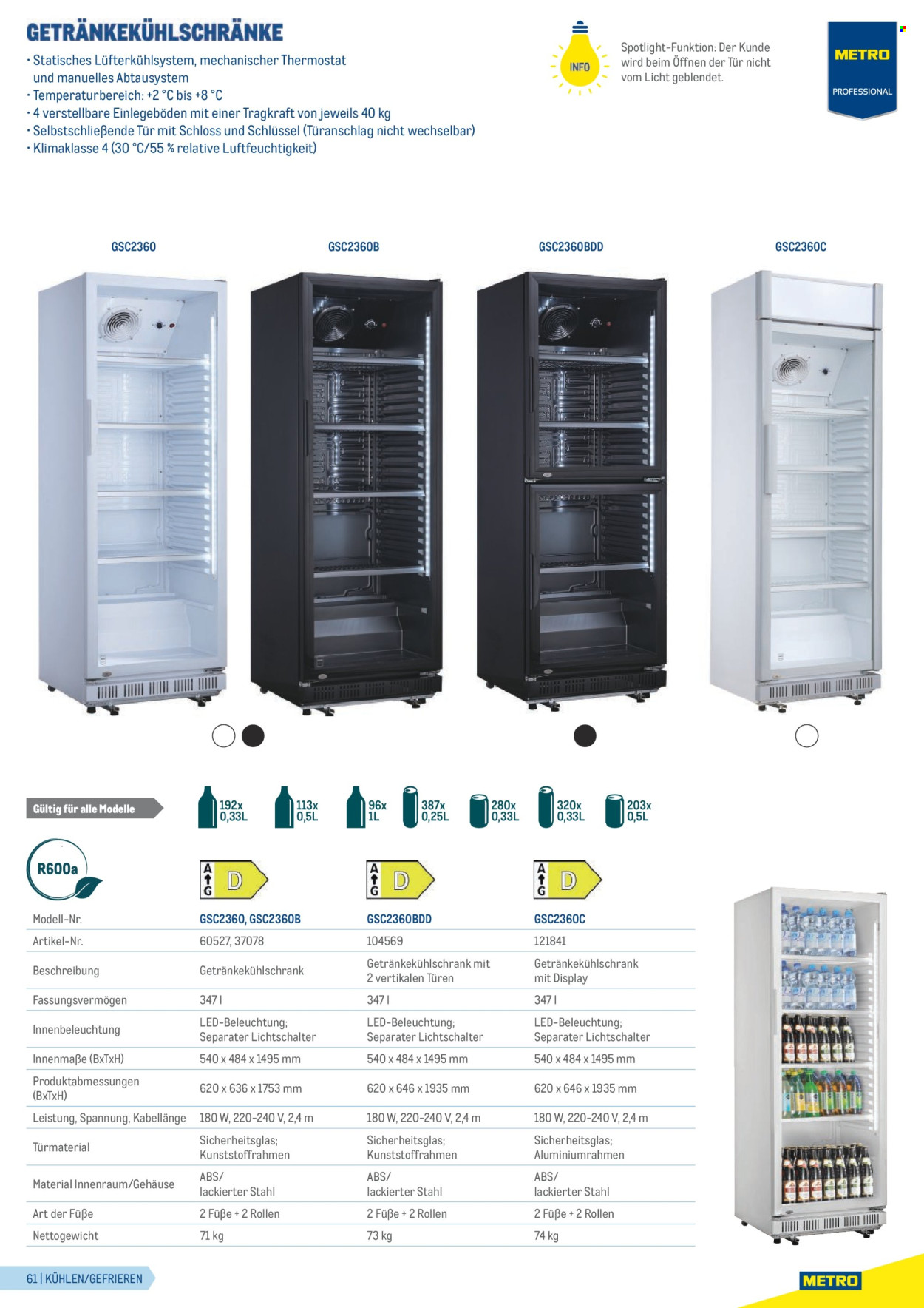 Angebote Metro. Seite 61