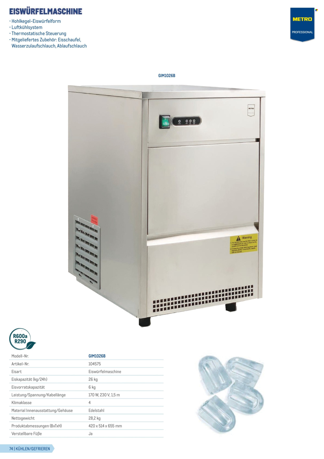 Angebote Metro. Seite 74