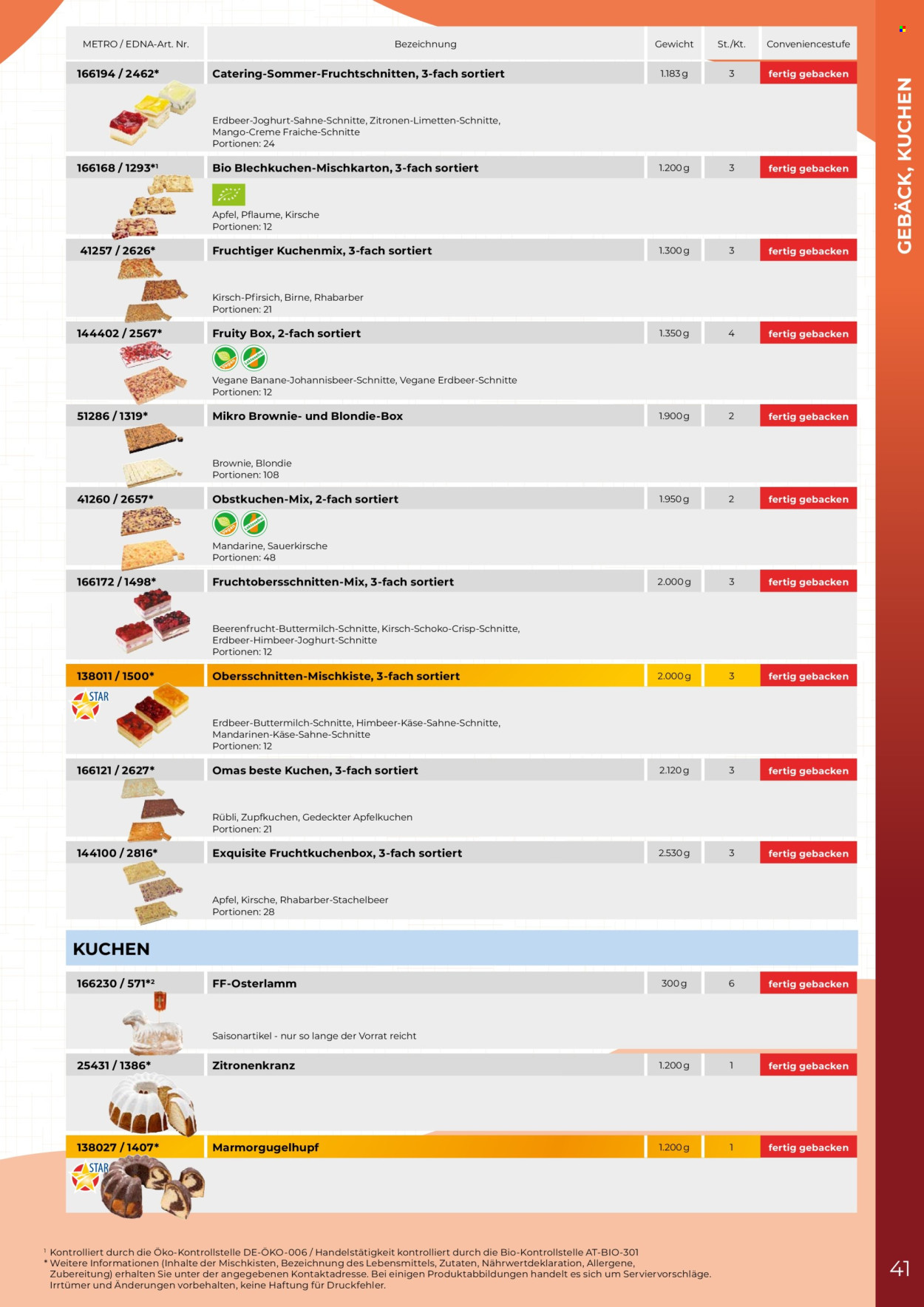 Angebote Metro. Seite 41