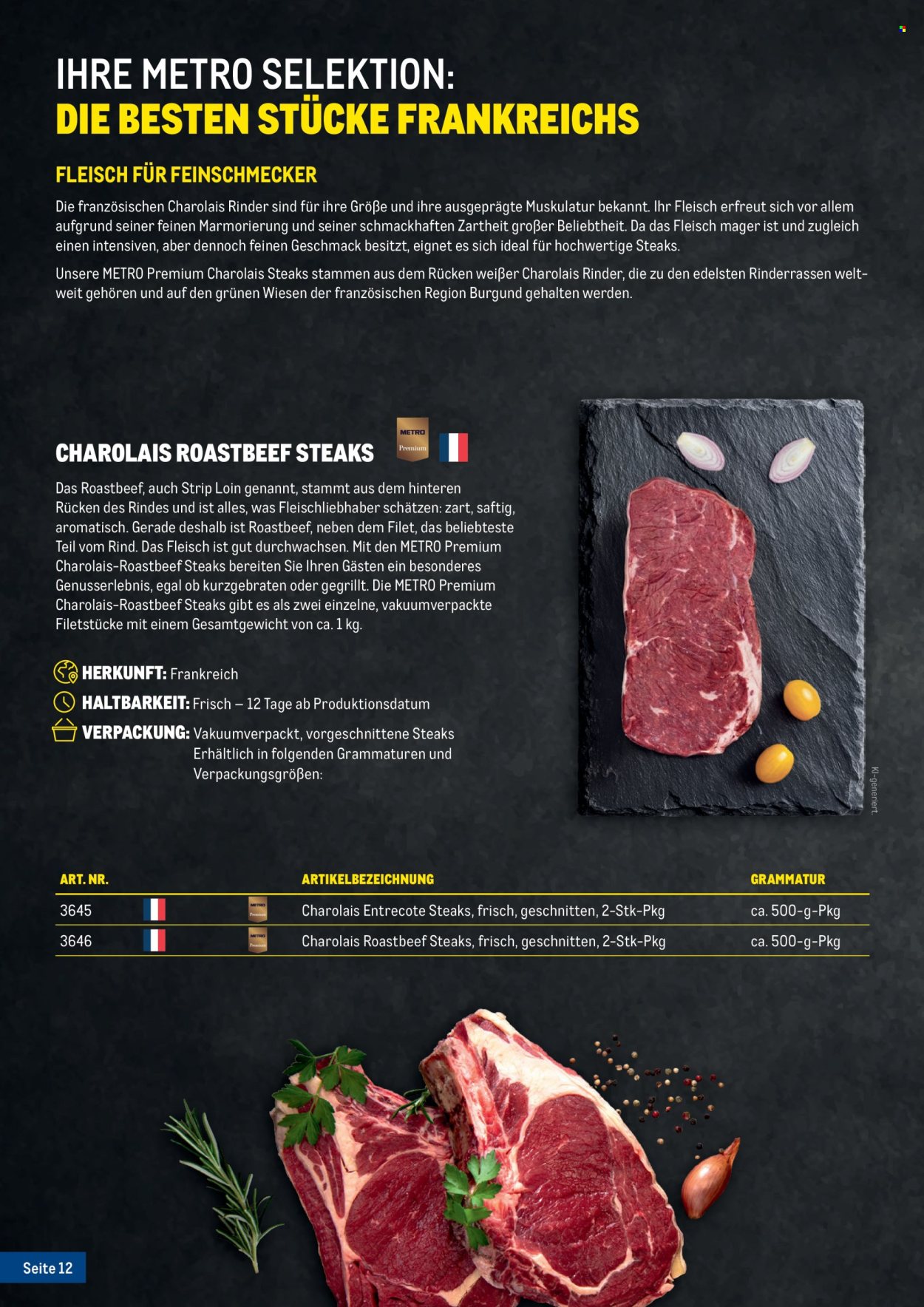 Angebote Metro. Seite 12