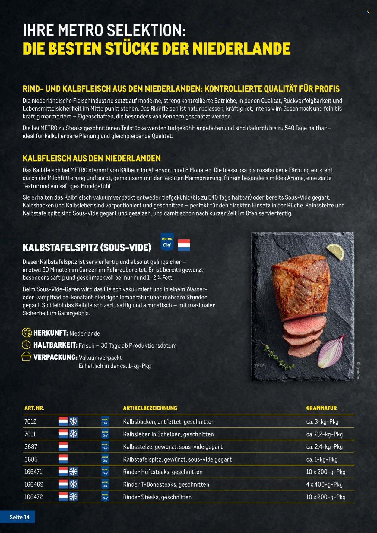 Angebote Metro. Seite 14