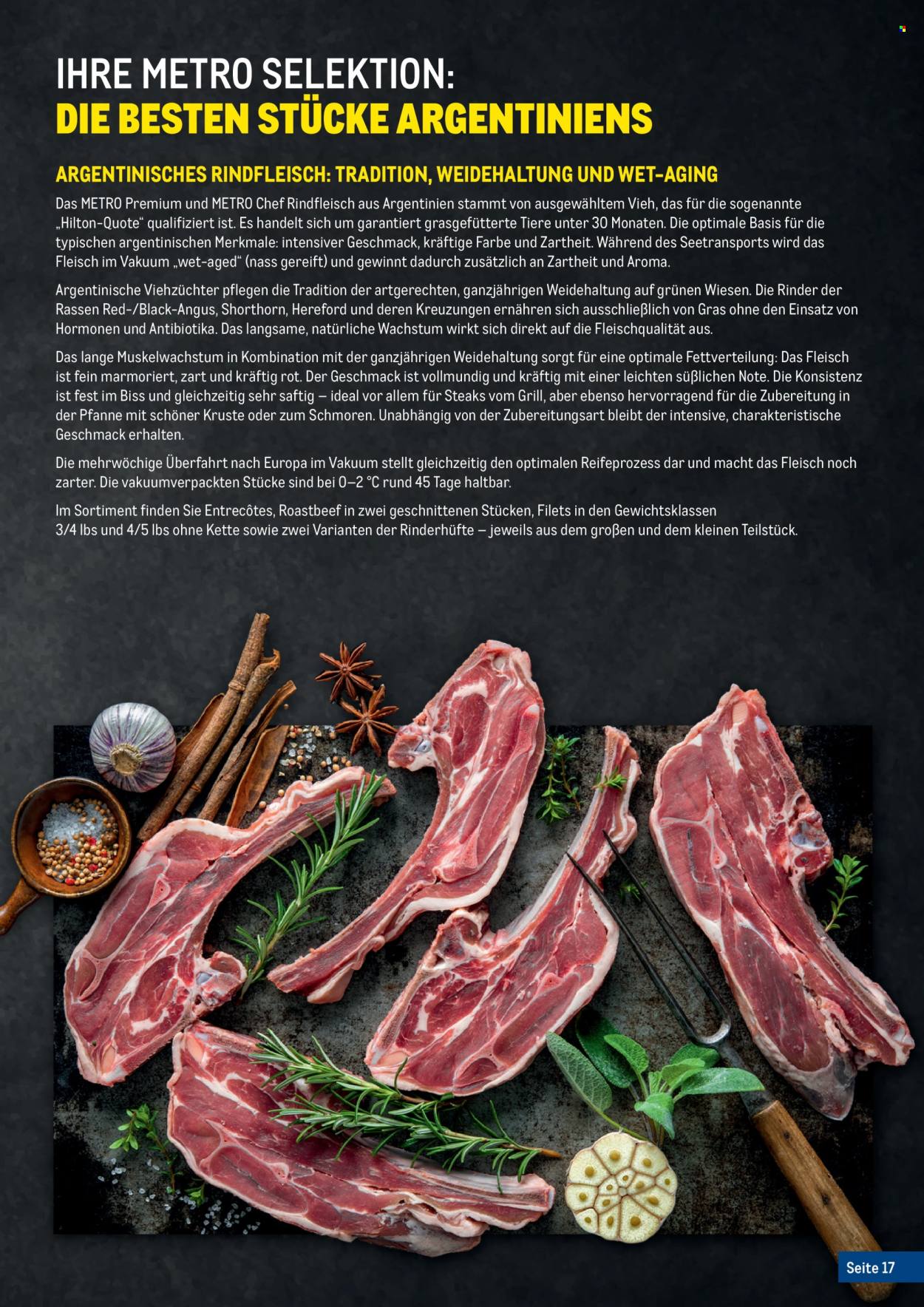 Angebote Metro. Seite 17