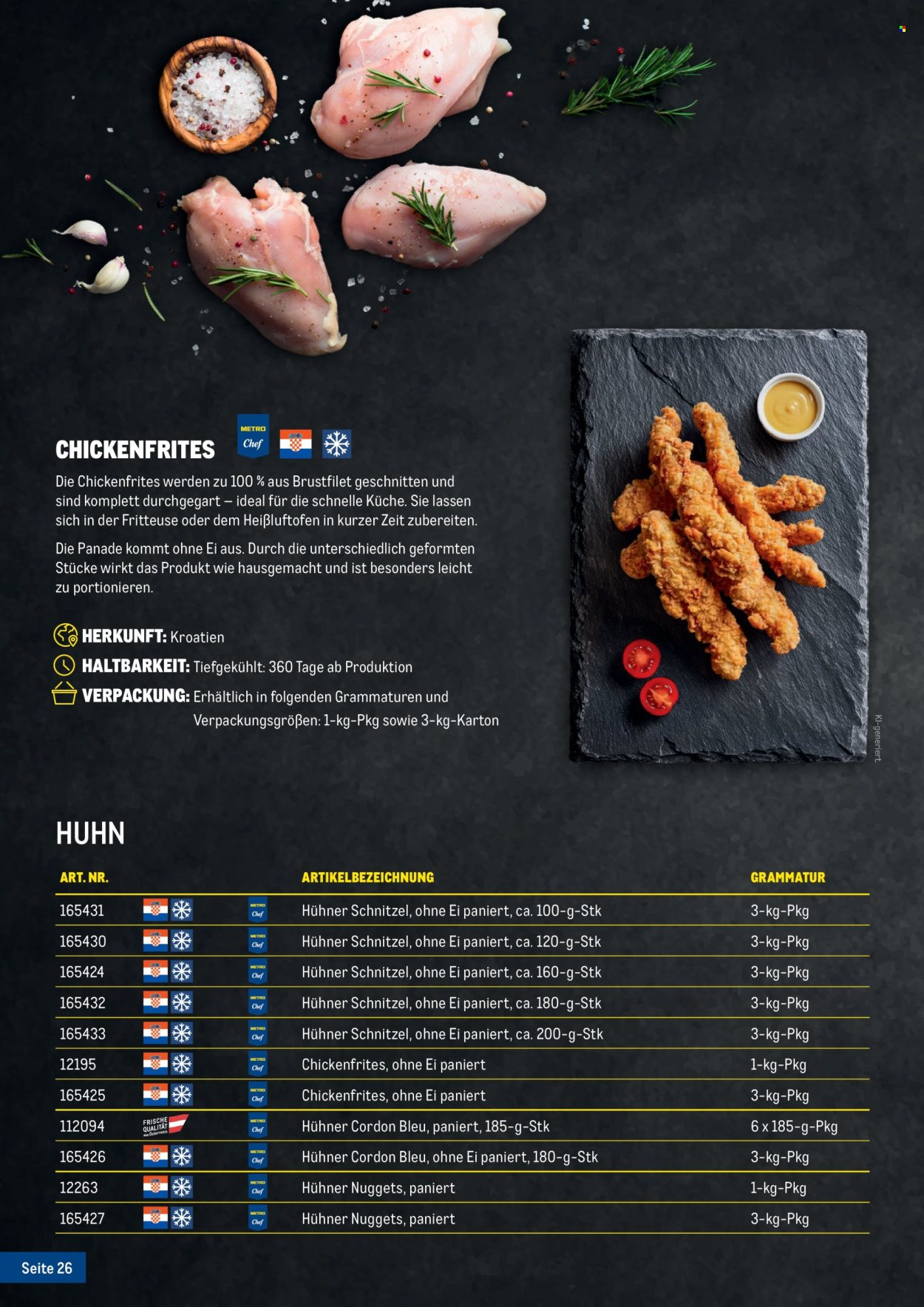 Angebote Metro. Seite 26