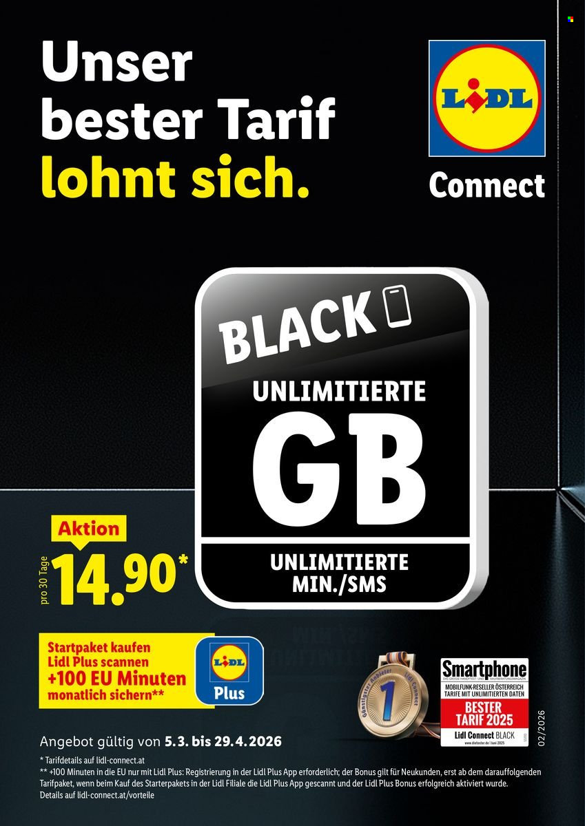 Angebote Lidl. Seite 1