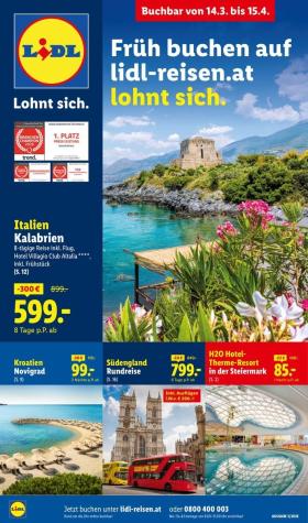 Lidl - Reisen - März/April Reise-Highlights