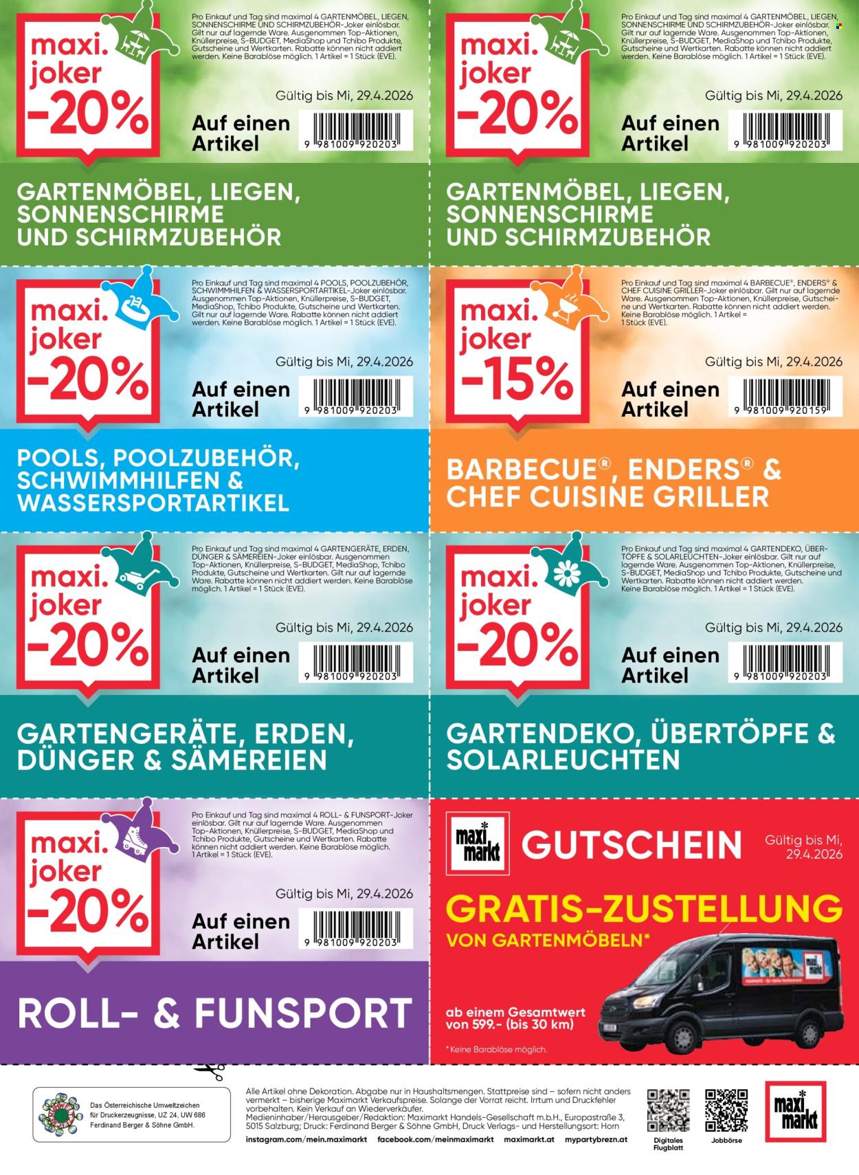 Angebote Maximarkt - 23.3.2026 - 29.4.2026. Seite 24