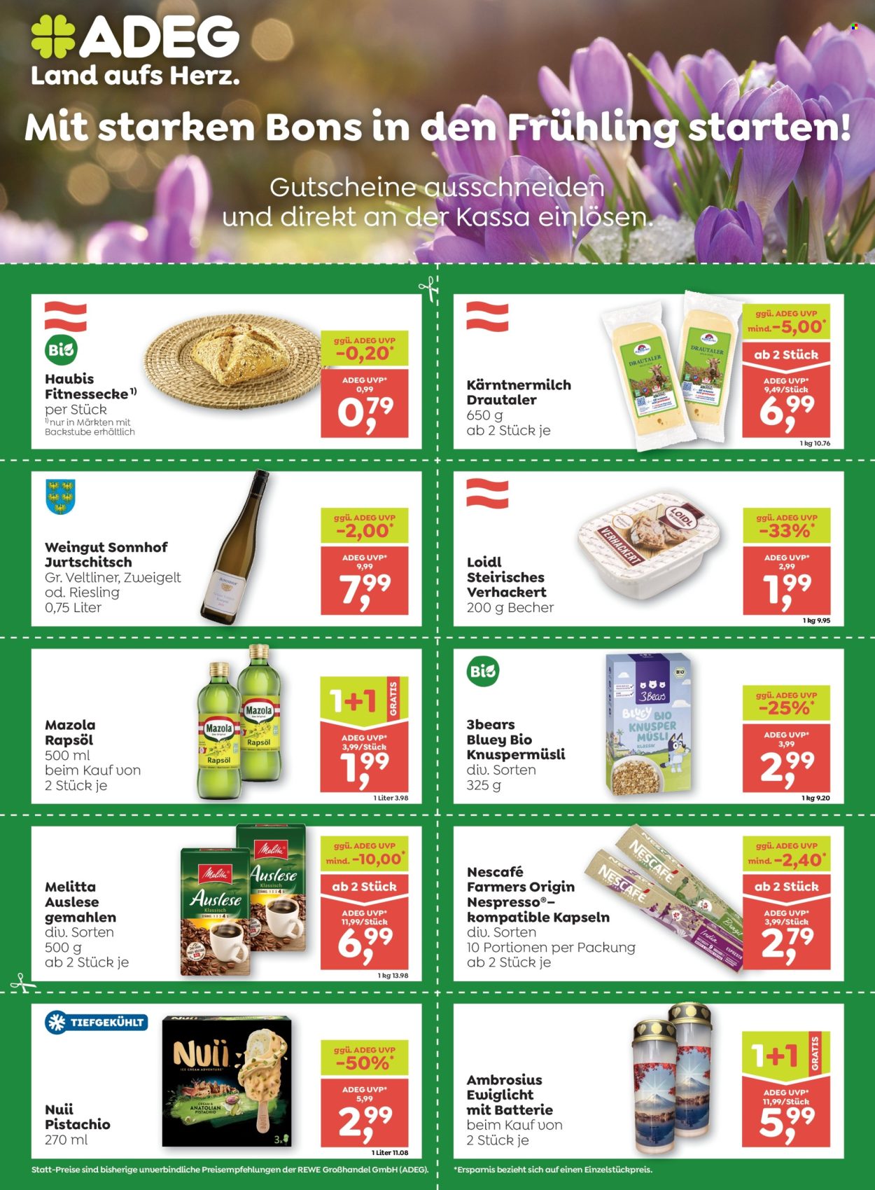 Angebote ADEG - 26.2.2026 - 27.5.2026. Seite 1