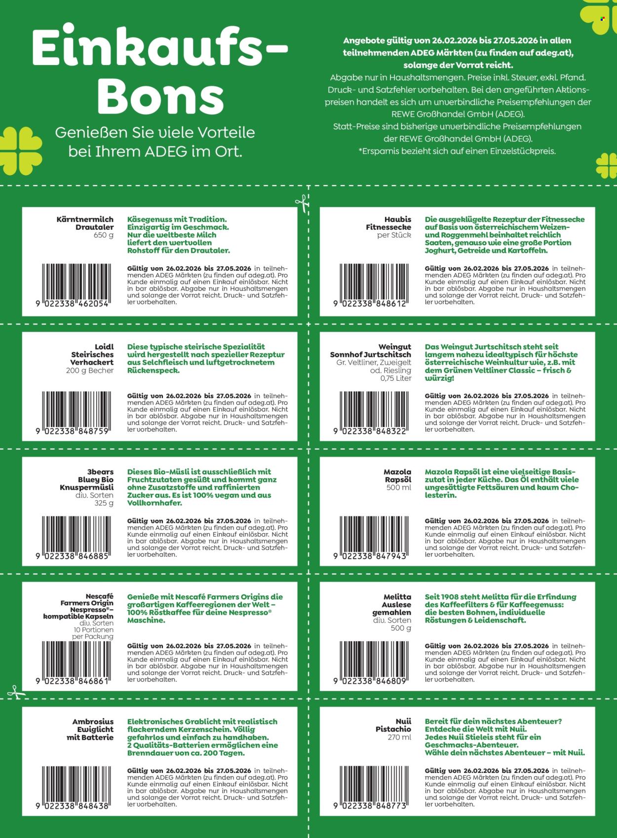 Angebote ADEG - 26.2.2026 - 27.5.2026. Seite 2