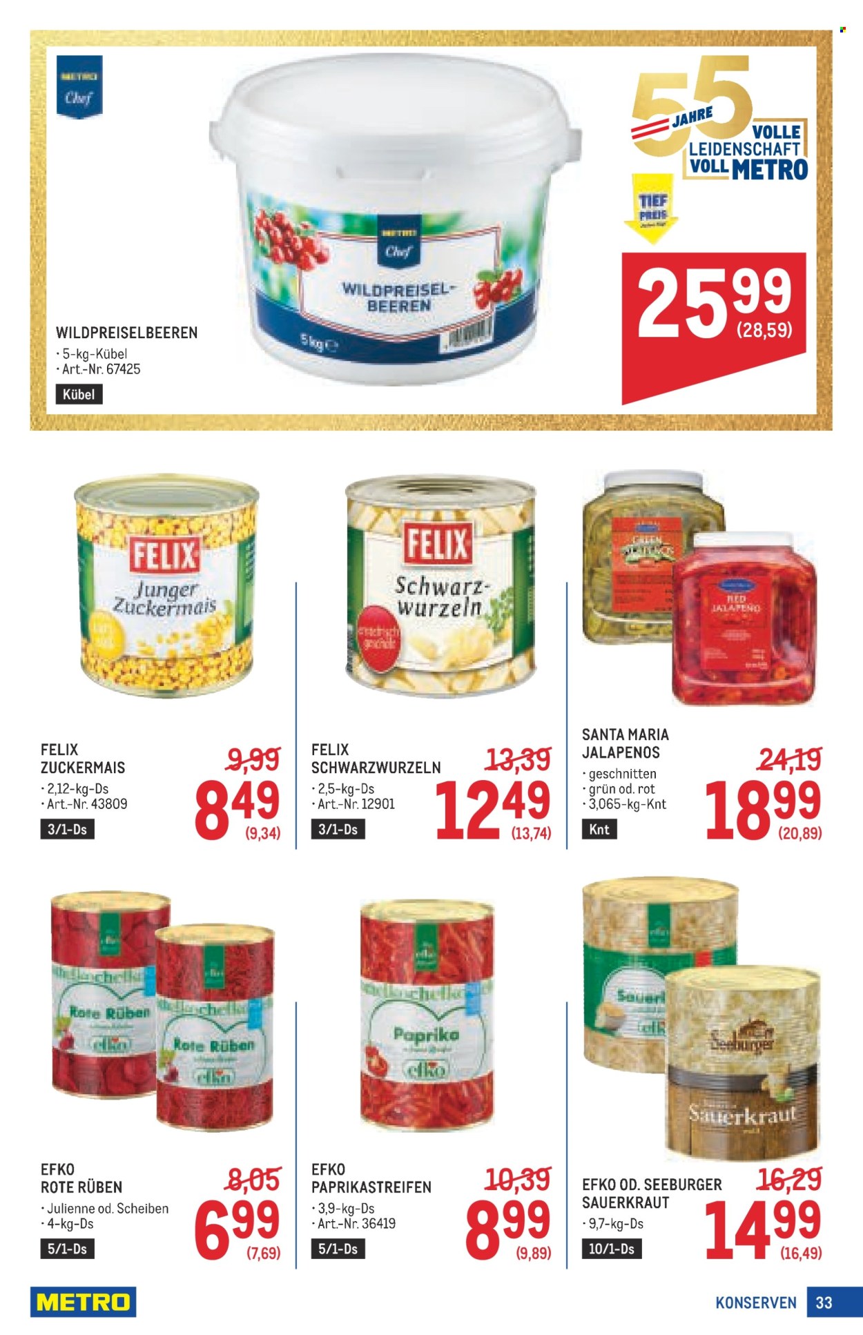 Angebote Metro - 2.4.2026 - 15.4.2026. Seite 33