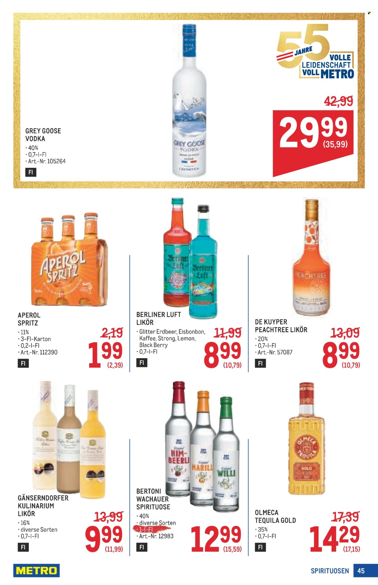 Angebote Metro - 2.4.2026 - 15.4.2026. Seite 45