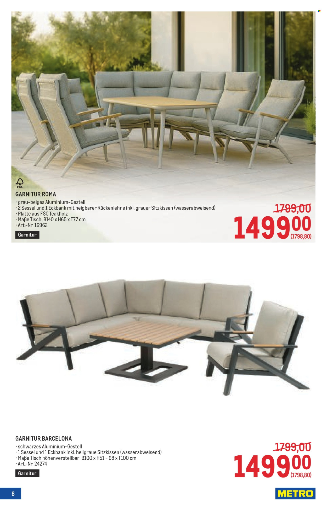 Angebote Metro - 2.4.2026 - 29.4.2026. Seite 8