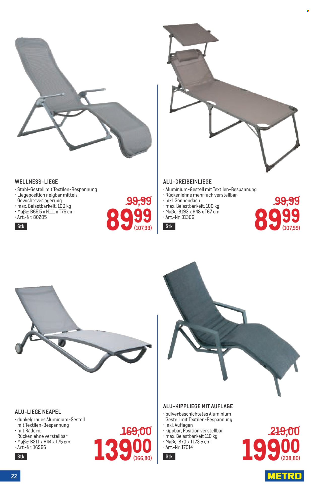 Angebote Metro - 2.4.2026 - 29.4.2026. Seite 22