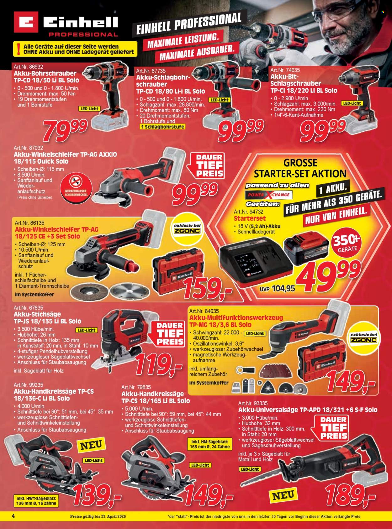 Angebote Zgonc - 1.4.2026 - 30.4.2026. Seite 4