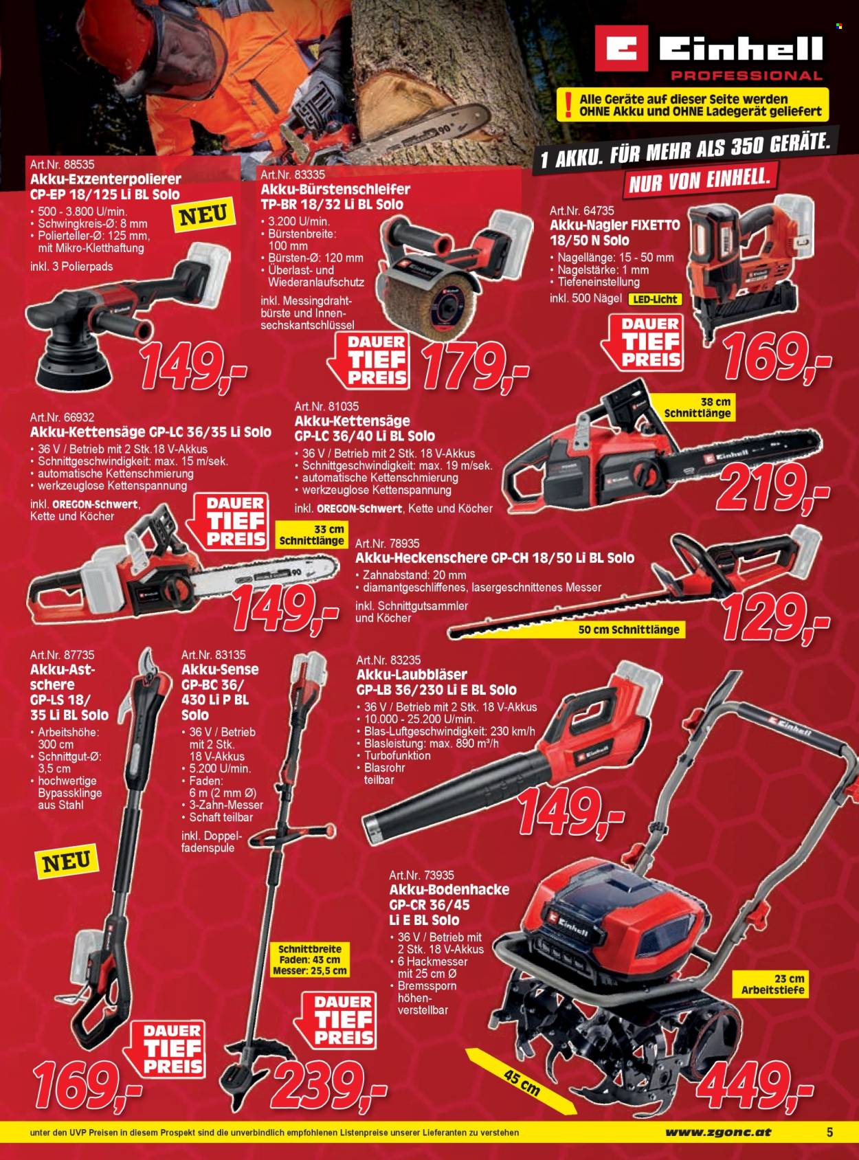 Angebote Zgonc - 1.4.2026 - 30.4.2026. Seite 5