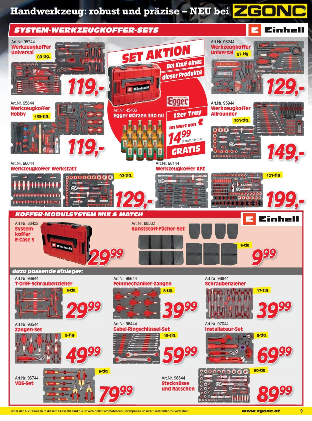 Angebote Zgonc - 1.4.2026 - 30.4.2026. Seite 9