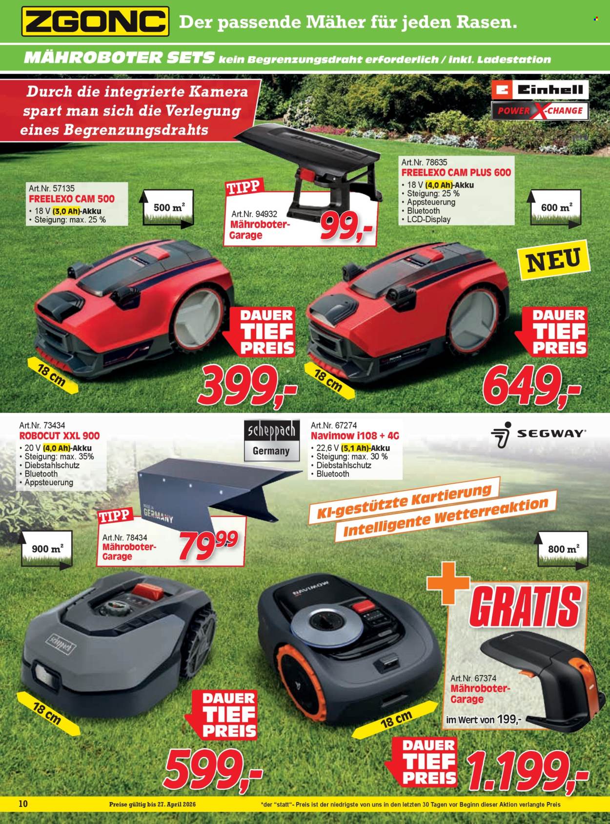 Angebote Zgonc - 1.4.2026 - 30.4.2026. Seite 10