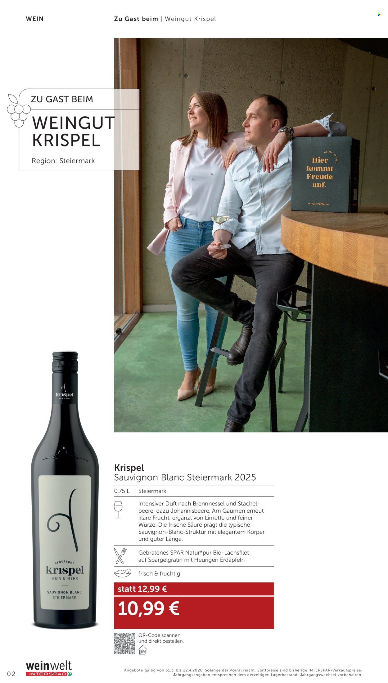 Angebote INTERSPAR - 31.3.2026 - 22.4.2026. Seite 2