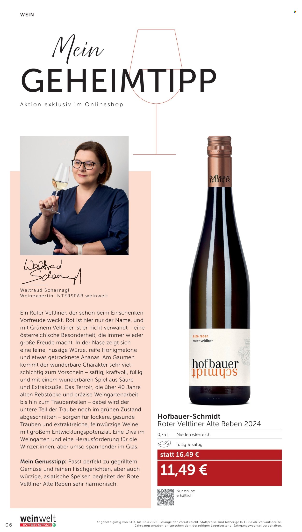 Angebote INTERSPAR - 31.3.2026 - 22.4.2026. Seite 6