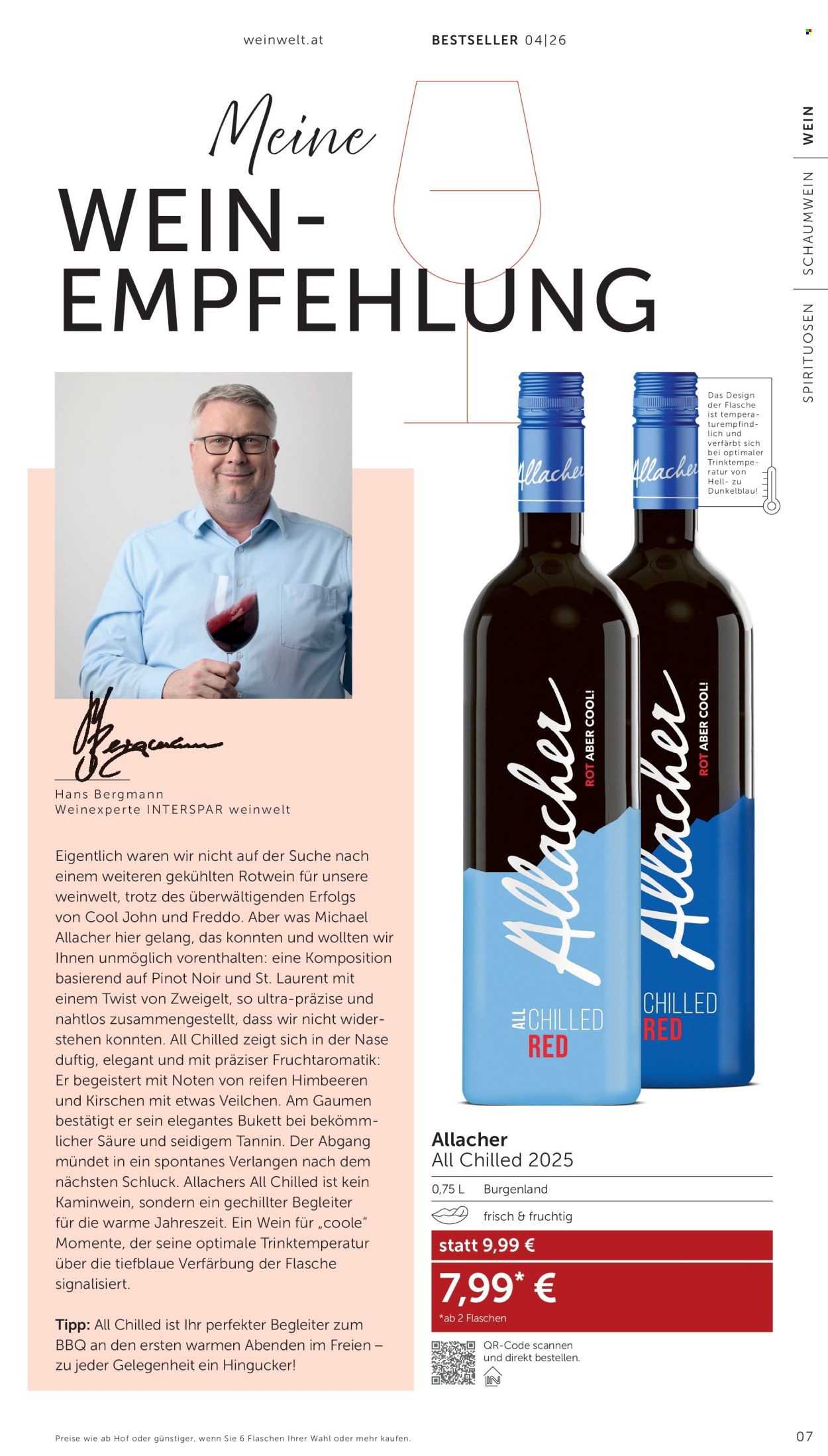 Angebote INTERSPAR - 31.3.2026 - 22.4.2026. Seite 7