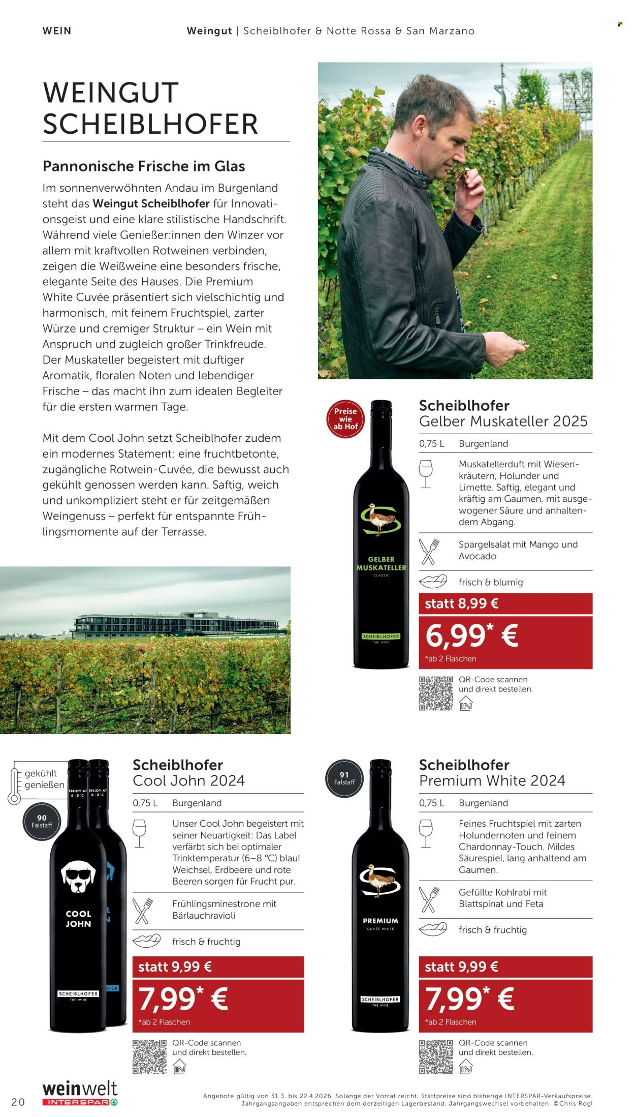 Angebote INTERSPAR - 31.3.2026 - 22.4.2026. Seite 20