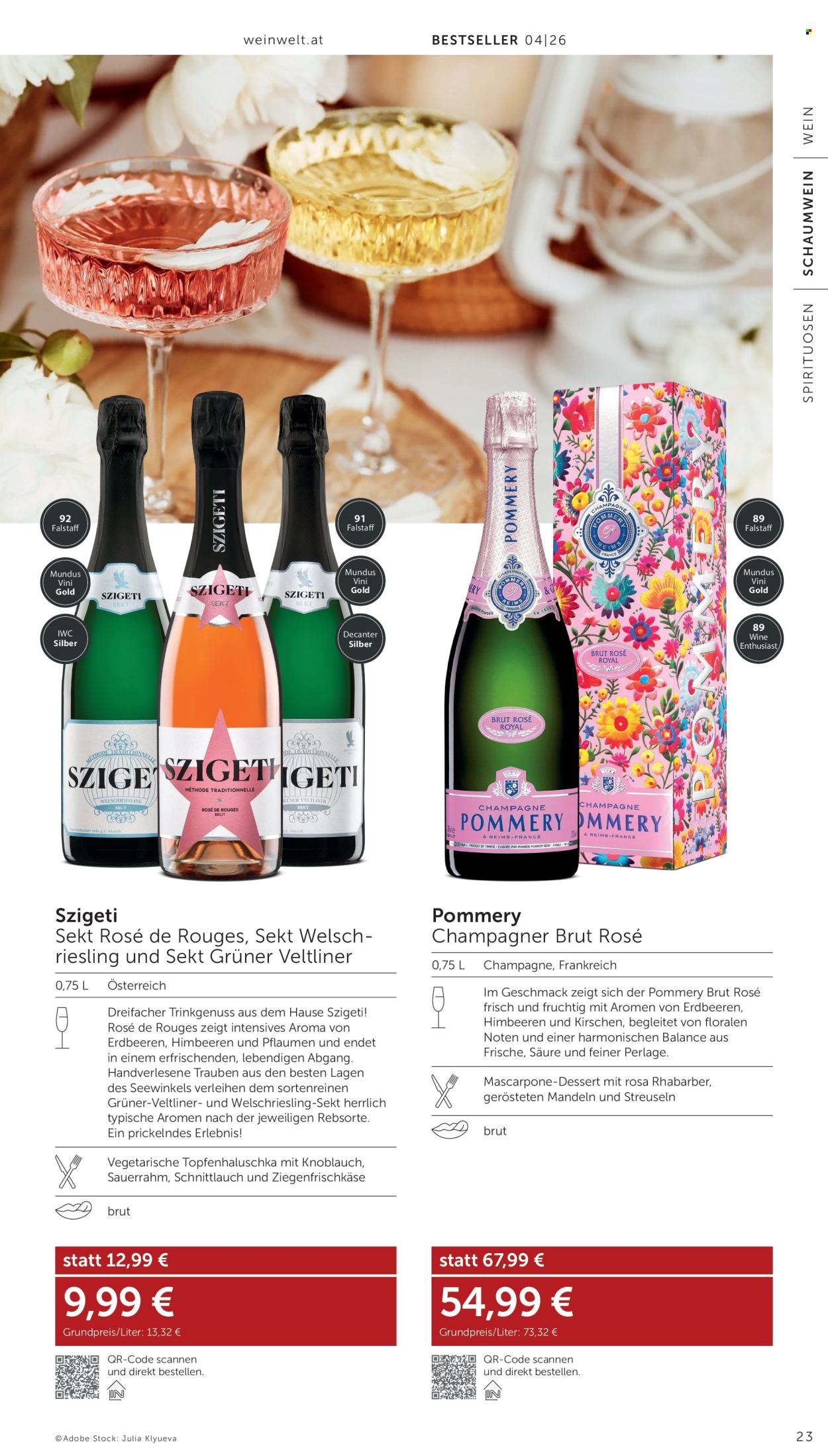 Angebote INTERSPAR - 31.3.2026 - 22.4.2026. Seite 23