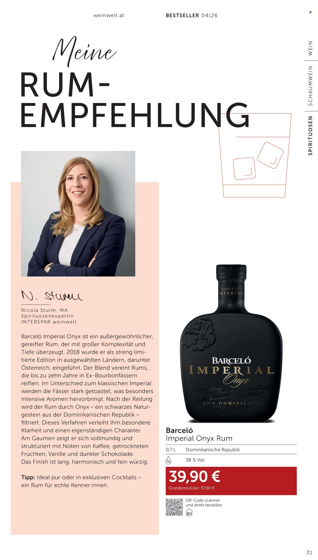 Angebote INTERSPAR - 31.3.2026 - 22.4.2026. Seite 31