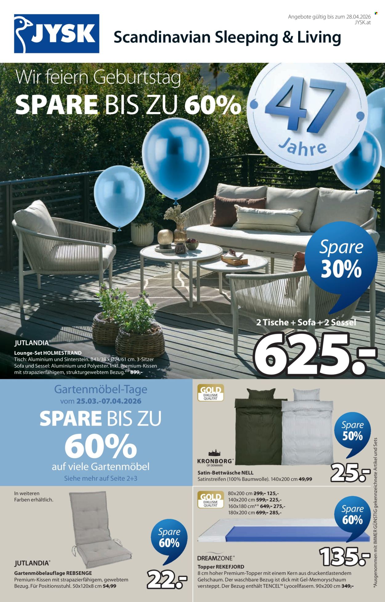Angebote JYSK - 1.4.2026 - 28.4.2026. Seite 2
