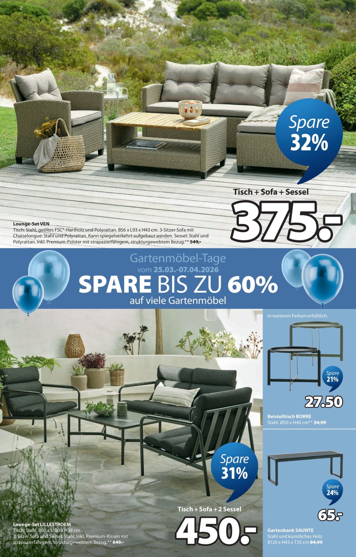 Angebote JYSK - 1.4.2026 - 28.4.2026. Seite 3