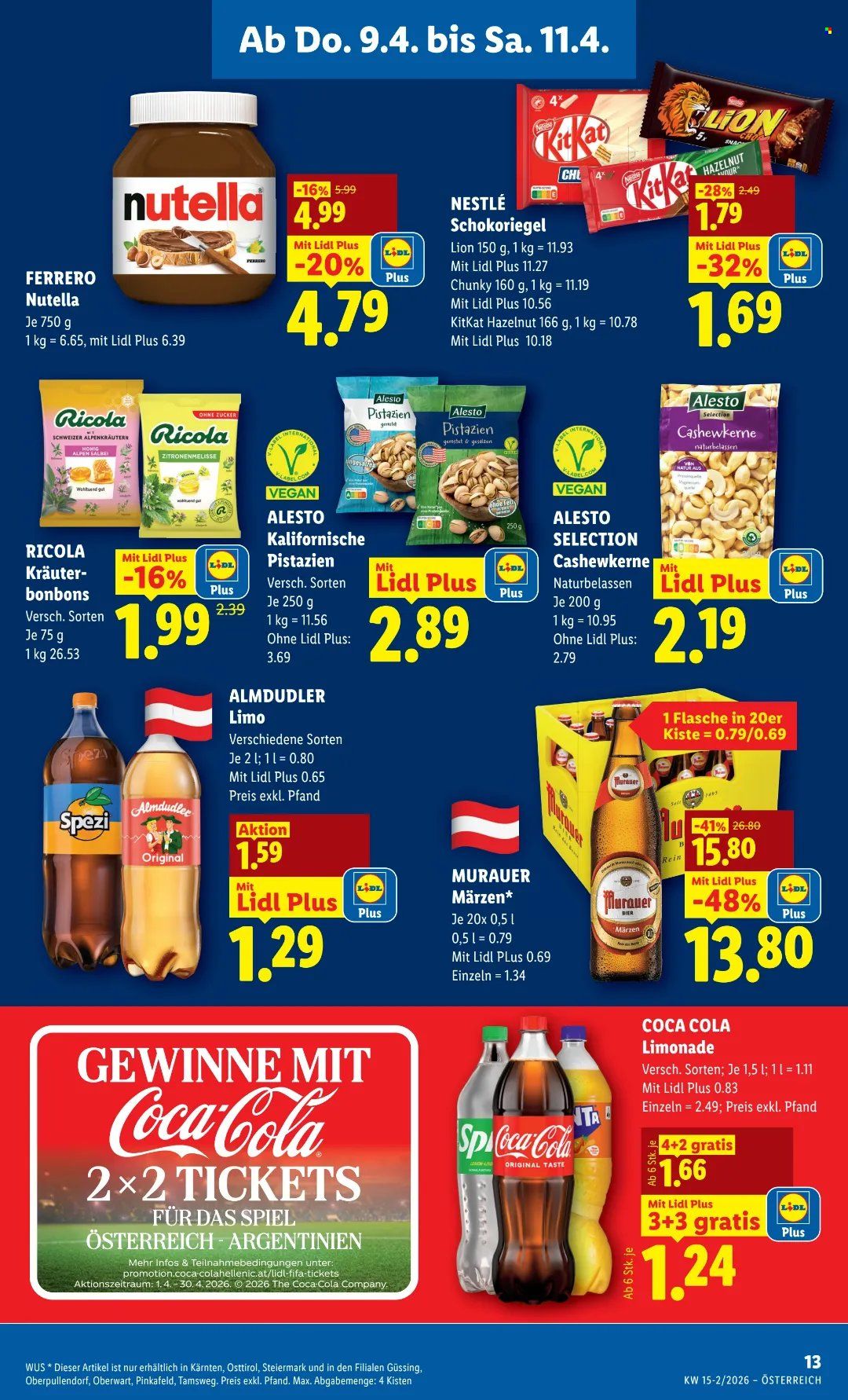 Angebote Lidl - 9.4.2026 - 15.4.2026. Seite 15