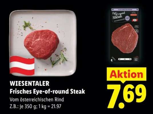 Wiesentaler Frisches Eye-of-round Steak