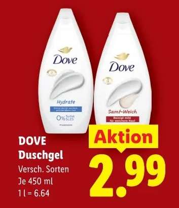DOVE DUSCHGEL