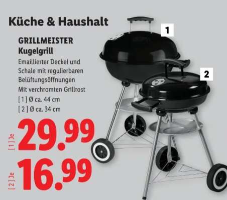 GRILLMEISTER Kugelgrill