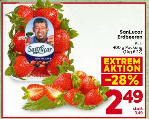 SanLucar Erdbeeren