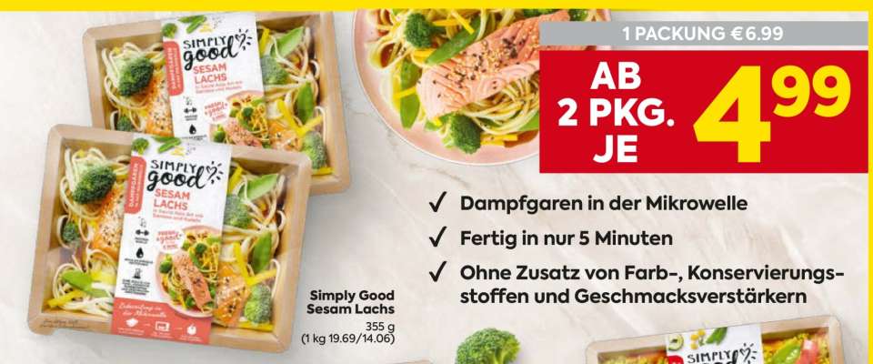 Simply Good Sesam Lachs